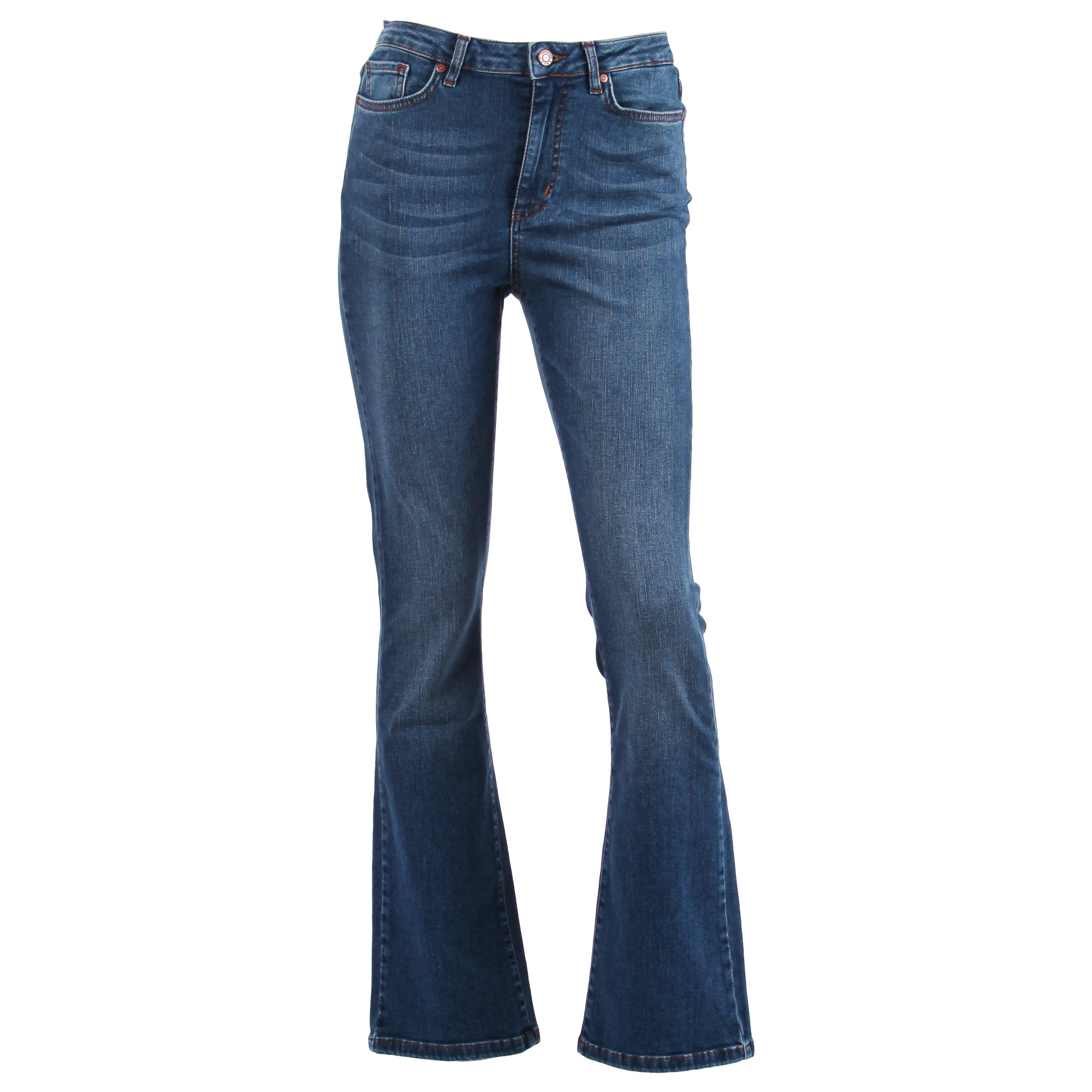 Enjoy Denim Jeans flaired 5 pocket 31 inch Maat 36