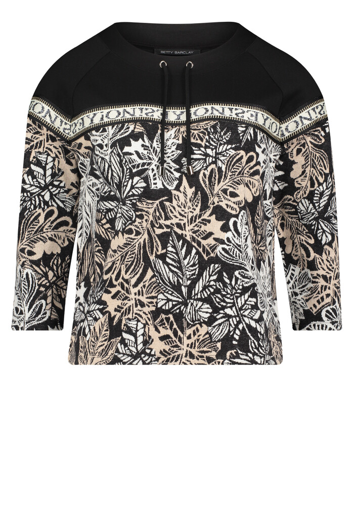 Betty Barclay:Collection Pullover blad/uni koordje