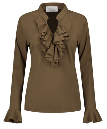 Blouse ruches