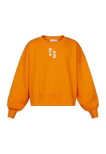 Oranje sweater 