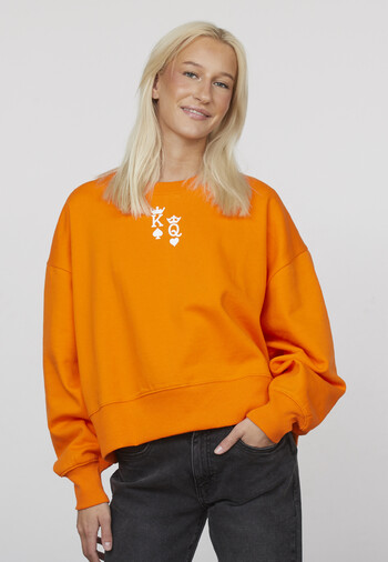 Oranje sweater 